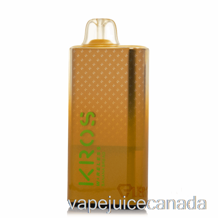 Vape Juice Kros Wireless 9000 Disposable Banana Bread